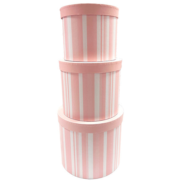 Gradient Round Floral Box - Pink