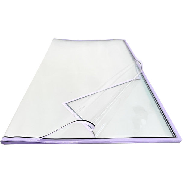Border Clear Floral Wrapping Paper - 1 Sheet